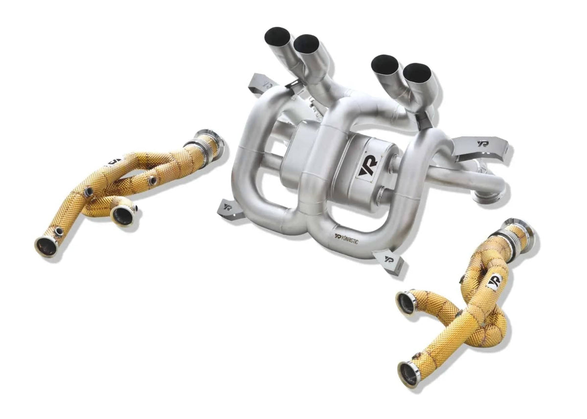 Yonristic Performance Catback Exhaust Lamborghini Revuelto F1 CEL-Free Valved Exhaust Package VANTA Edition - Yonristic Performance