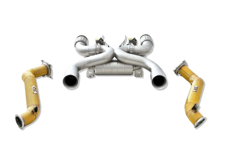 Yonristic Performance Catback Exhaust McLaren 720S F1 Performance Valved Exhaust System