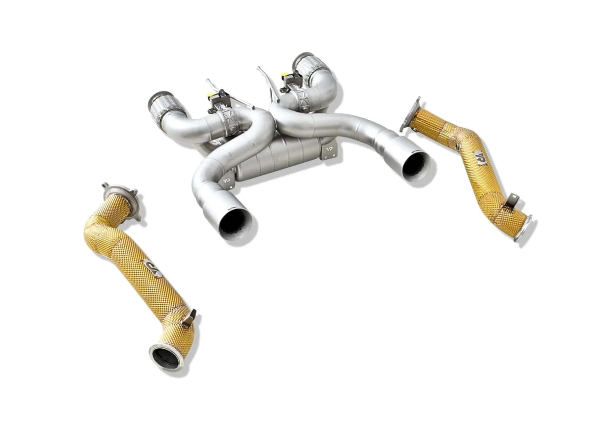 Yonristic Performance Catback Exhaust McLaren 720S F1 Performance Valved Exhaust System