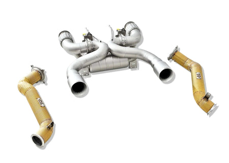 Yonristic Performance Catback Exhaust McLaren 720S F1 Performance Valved Exhaust System