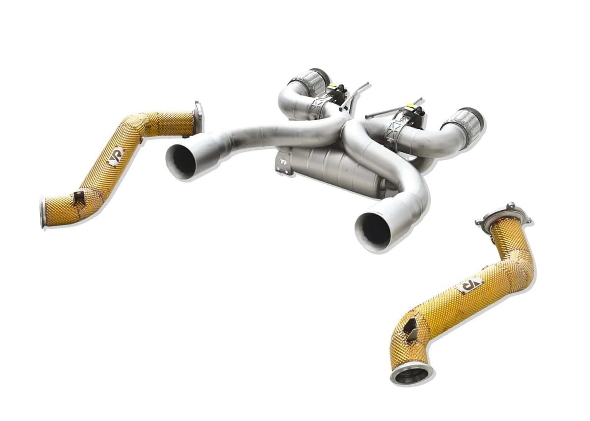 Yonristic Performance Catback Exhaust McLaren 720S F1 Performance Valved Exhaust System