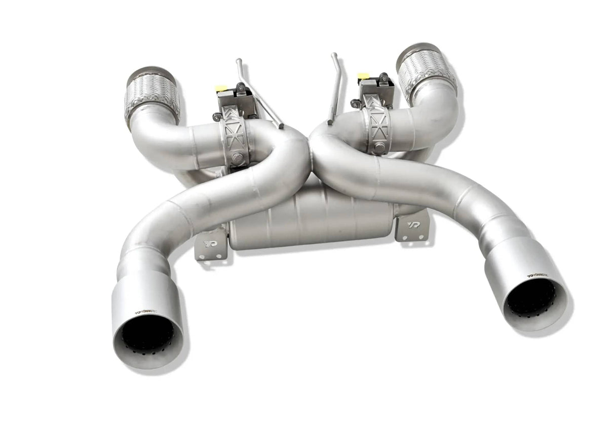 Yonristic Performance Catback Exhaust McLaren 720S F1 Performance Valved Exhaust System