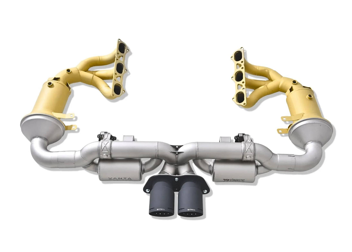 Yonristic Performance Catback Exhaust Porsche 992 GT3 / RS F1 Titanium VANTA Edition Exhaust System - Yonristic Performance
