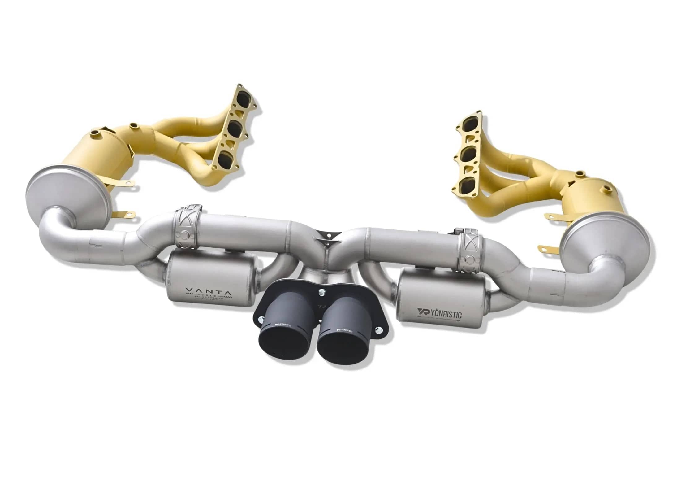Yonristic Performance Catback Exhaust Porsche 992 GT3 / RS F1 Titanium VANTA Edition Exhaust System - Yonristic Performance