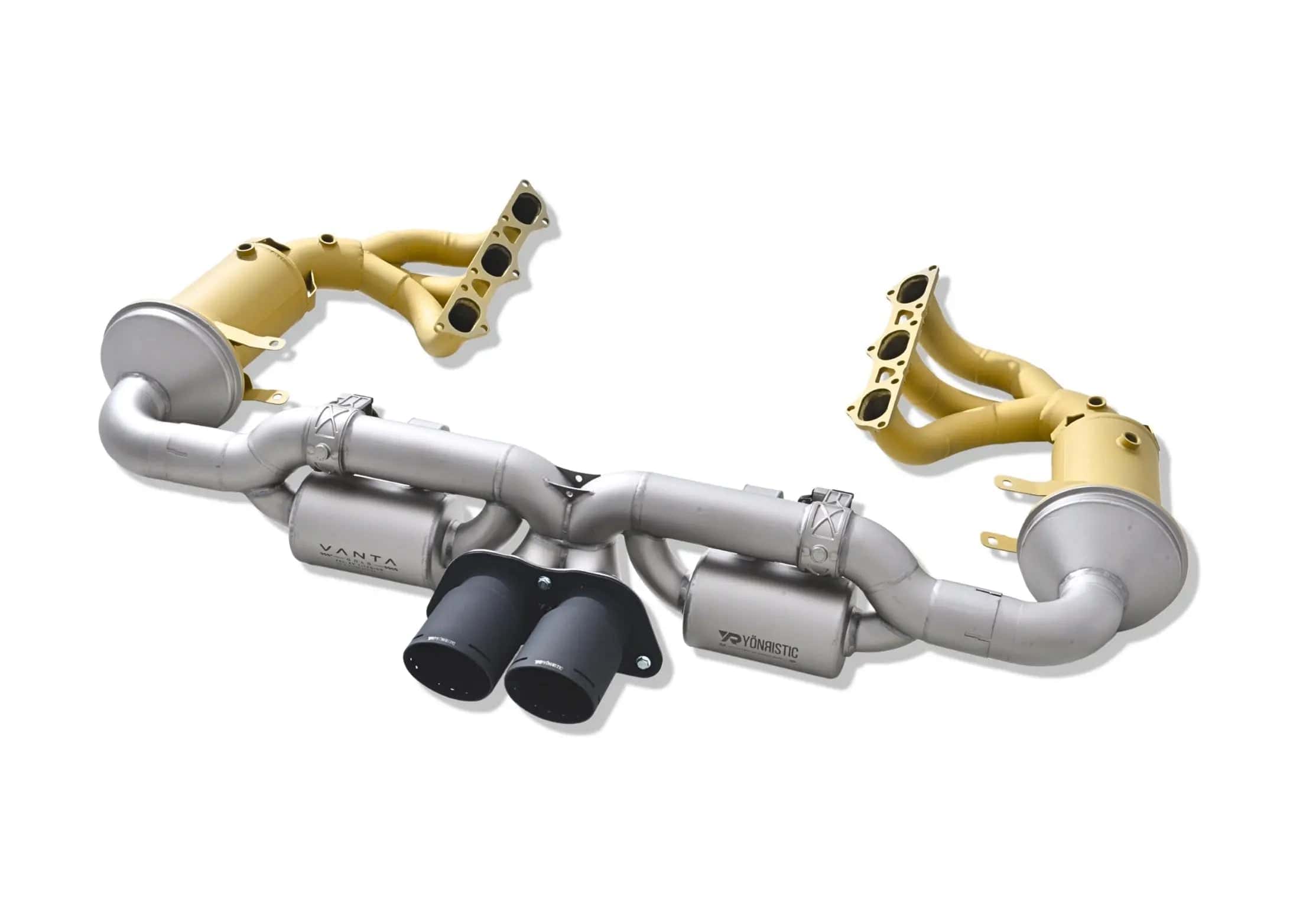 Yonristic Performance Catback Exhaust Porsche 992 GT3 / RS F1 Titanium VANTA Edition Exhaust System - Yonristic Performance