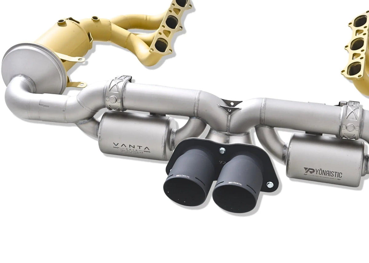 Yonristic Performance Catback Exhaust Porsche 992 GT3 / RS F1 Titanium VANTA Edition Exhaust System - Yonristic Performance