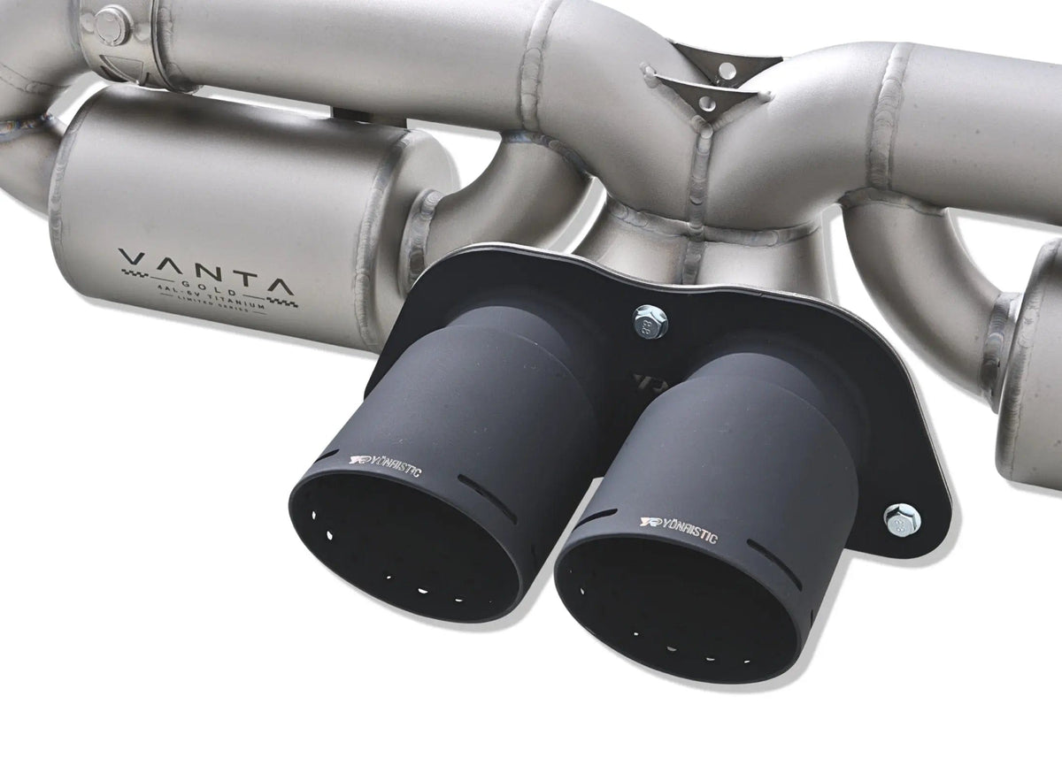 Yonristic Performance Catback Exhaust Porsche 992 GT3 / RS F1 Titanium VANTA Edition Exhaust System - Yonristic Performance