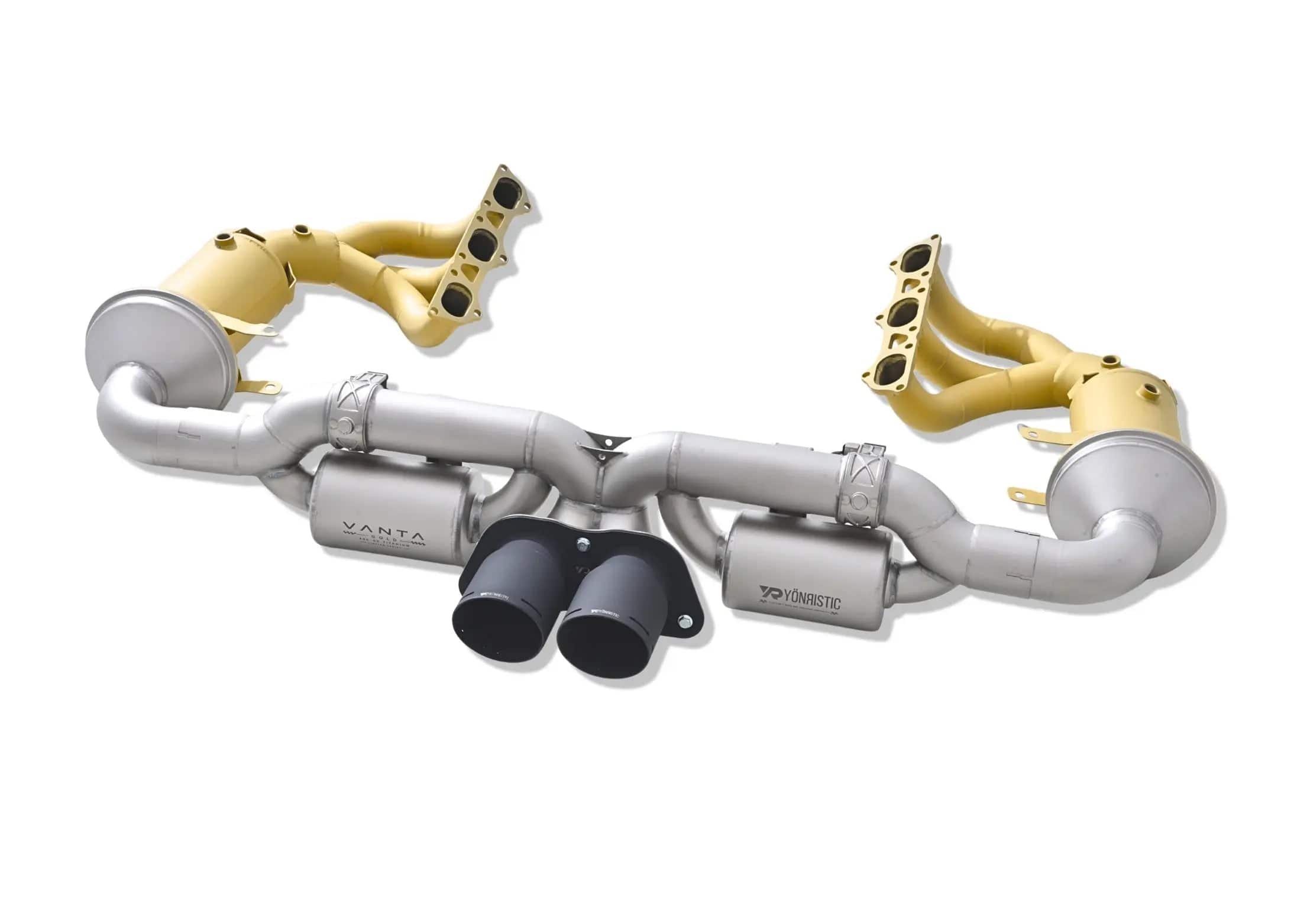 Yonristic Performance Catback Exhaust Porsche 992 GT3 / RS F1 Titanium VANTA Edition Exhaust System - Yonristic Performance