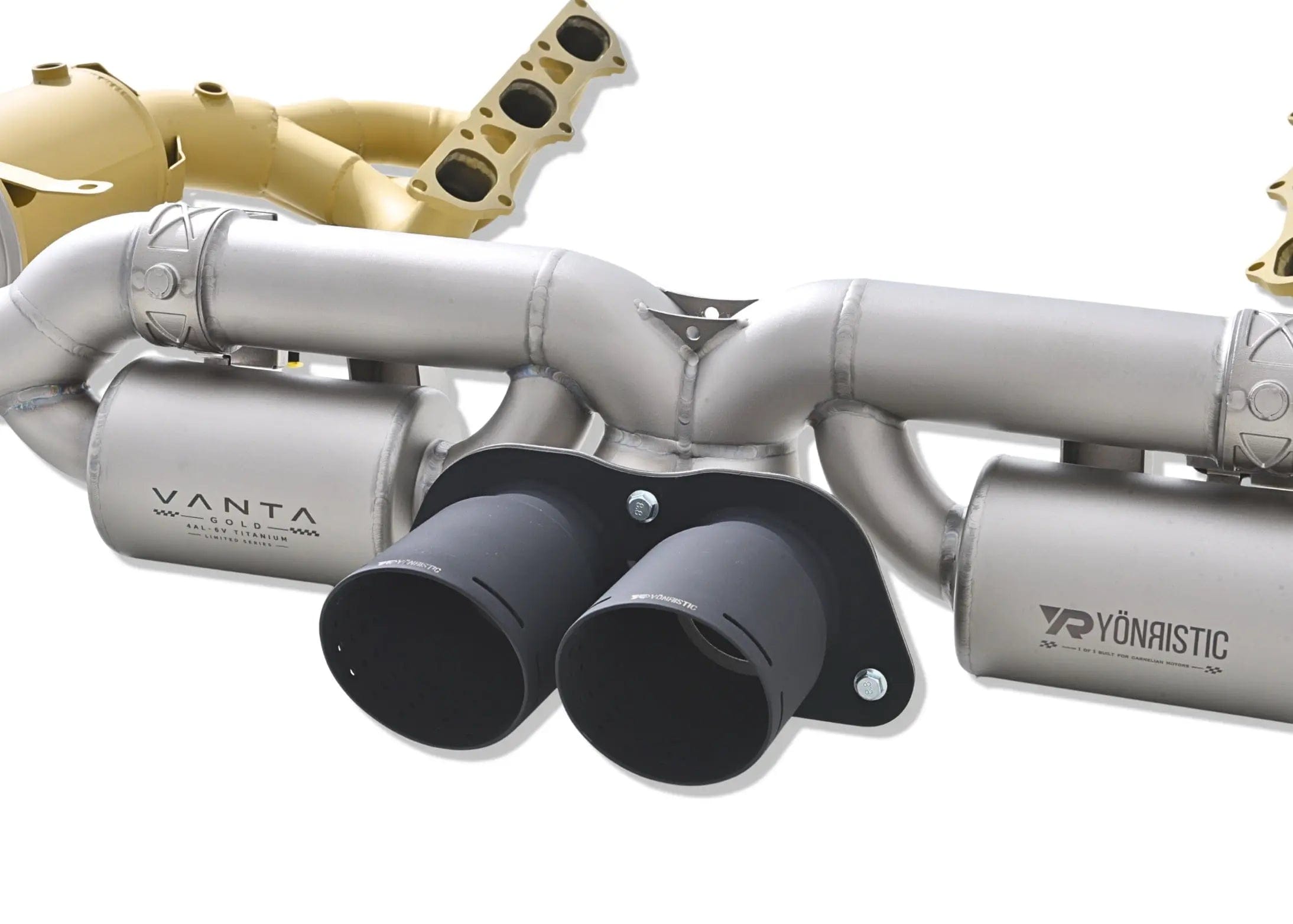 Yonristic Performance Catback Exhaust Porsche 992 GT3 / RS F1 Titanium VANTA Edition Exhaust System - Yonristic Performance