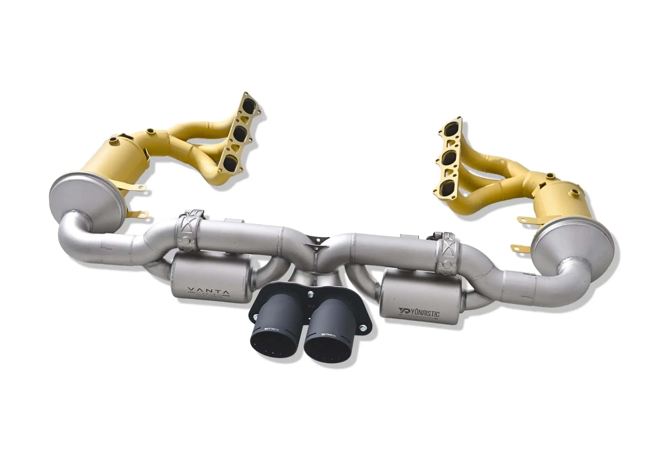 Yonristic Performance Catback Exhaust Porsche 992 GT3 / RS F1 Titanium VANTA Edition Exhaust System - Yonristic Performance