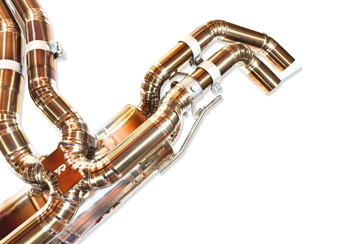 Yonristic Performance Catback Exhaust Yonristic Audi RS Q8 Exhaust VANTA Edition Valved Catback Double X-Pipe 3"