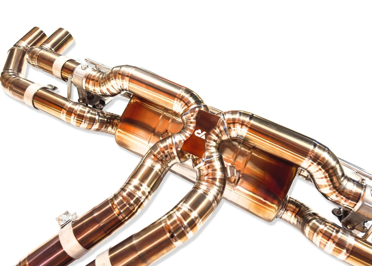 Yonristic Performance Catback Exhaust Yonristic Audi RS Q8 Exhaust VANTA Edition Valved Catback Double X-Pipe 3"