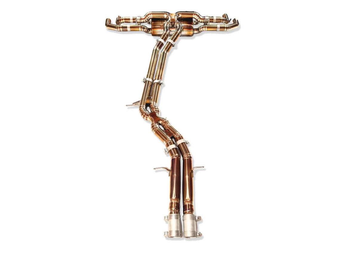 Yonristic Performance Catback Exhaust Yonristic Audi RS Q8 Exhaust VANTA Edition Valved Catback Double X-Pipe 3"