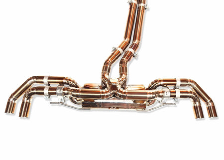 Yonristic Performance Catback Exhaust Yonristic Audi RS Q8 Exhaust VANTA Edition Valved Catback Double X-Pipe 3"