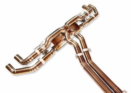 Yonristic Performance Catback Exhaust Yonristic Audi RS Q8 Exhaust VANTA Edition Valved Catback Double X-Pipe 3"