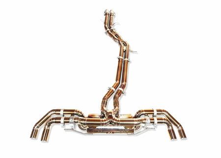Yonristic Performance Catback Exhaust Yonristic Audi RS Q8 Exhaust VANTA Edition Valved Catback Double X-Pipe 3"