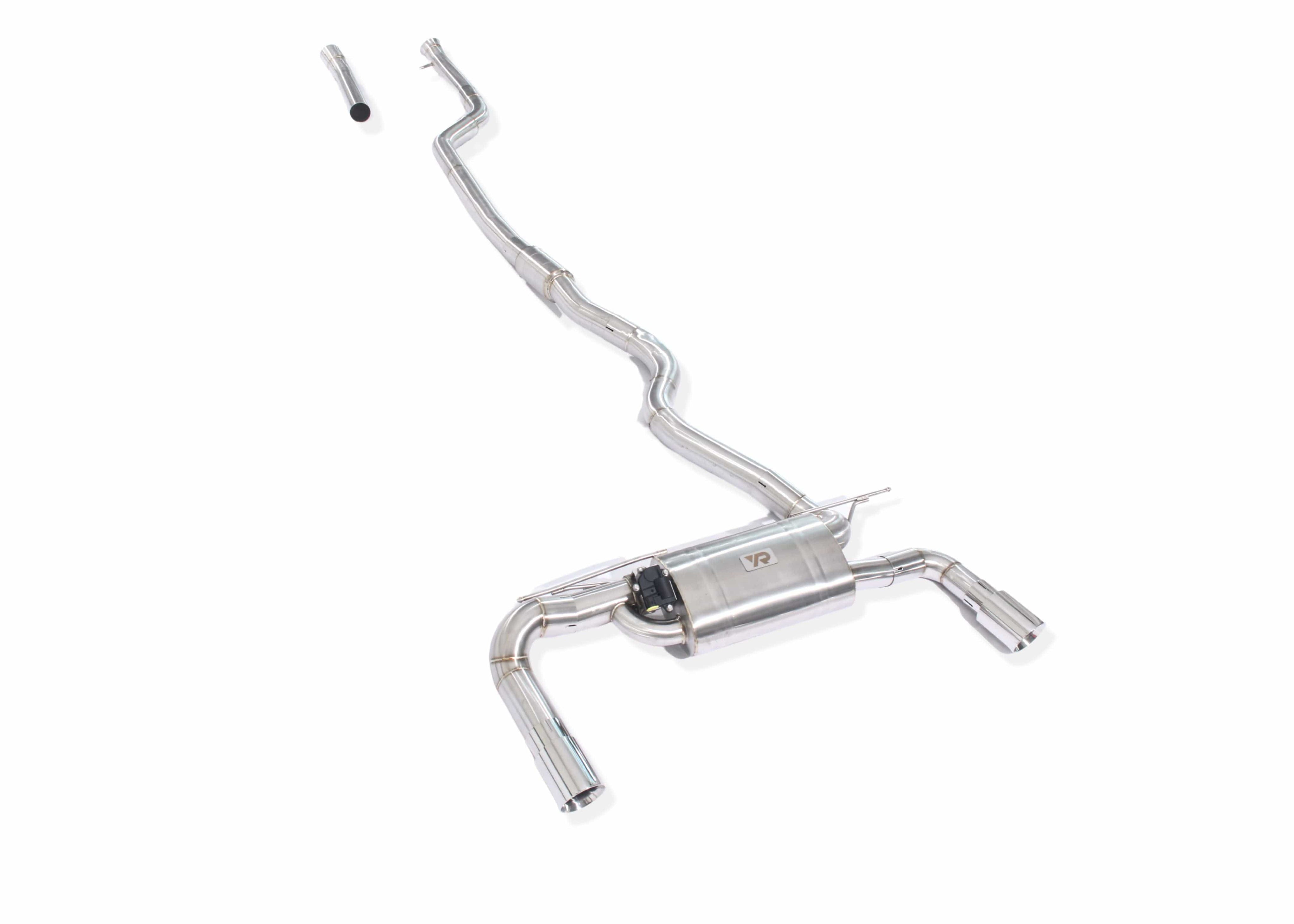 Yonristic Performance Exhaust BMW 330i / 430i F30 F32 F36 - Performance Valved Cat-Back Yonristic Performance