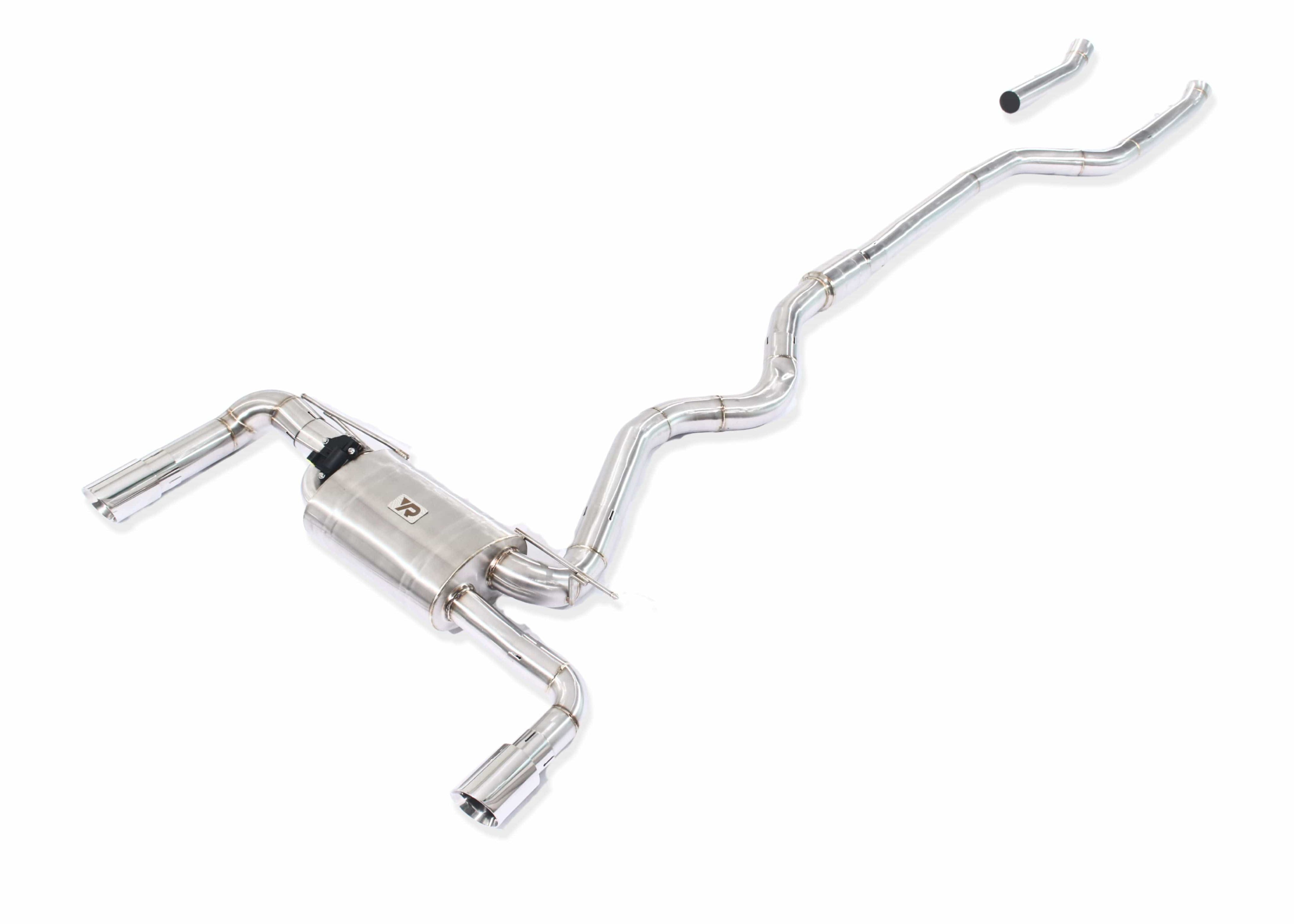 Yonristic Performance Exhaust BMW 330i / 430i F30 F32 F36 - Performance Valved Cat-Back Yonristic Performance