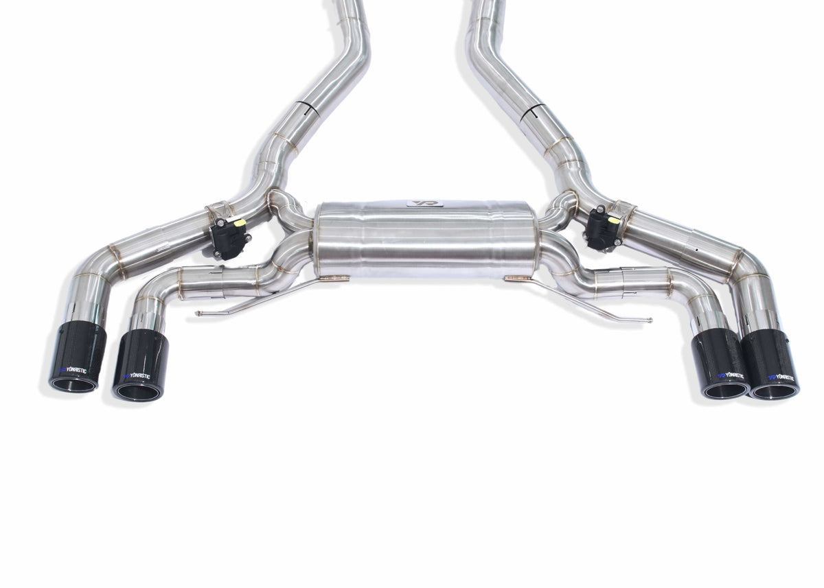 Yonristic Performance Exhaust BMW F90 M5 Catback Exhaust Valved Performance Xpipe - Yonristic Performance