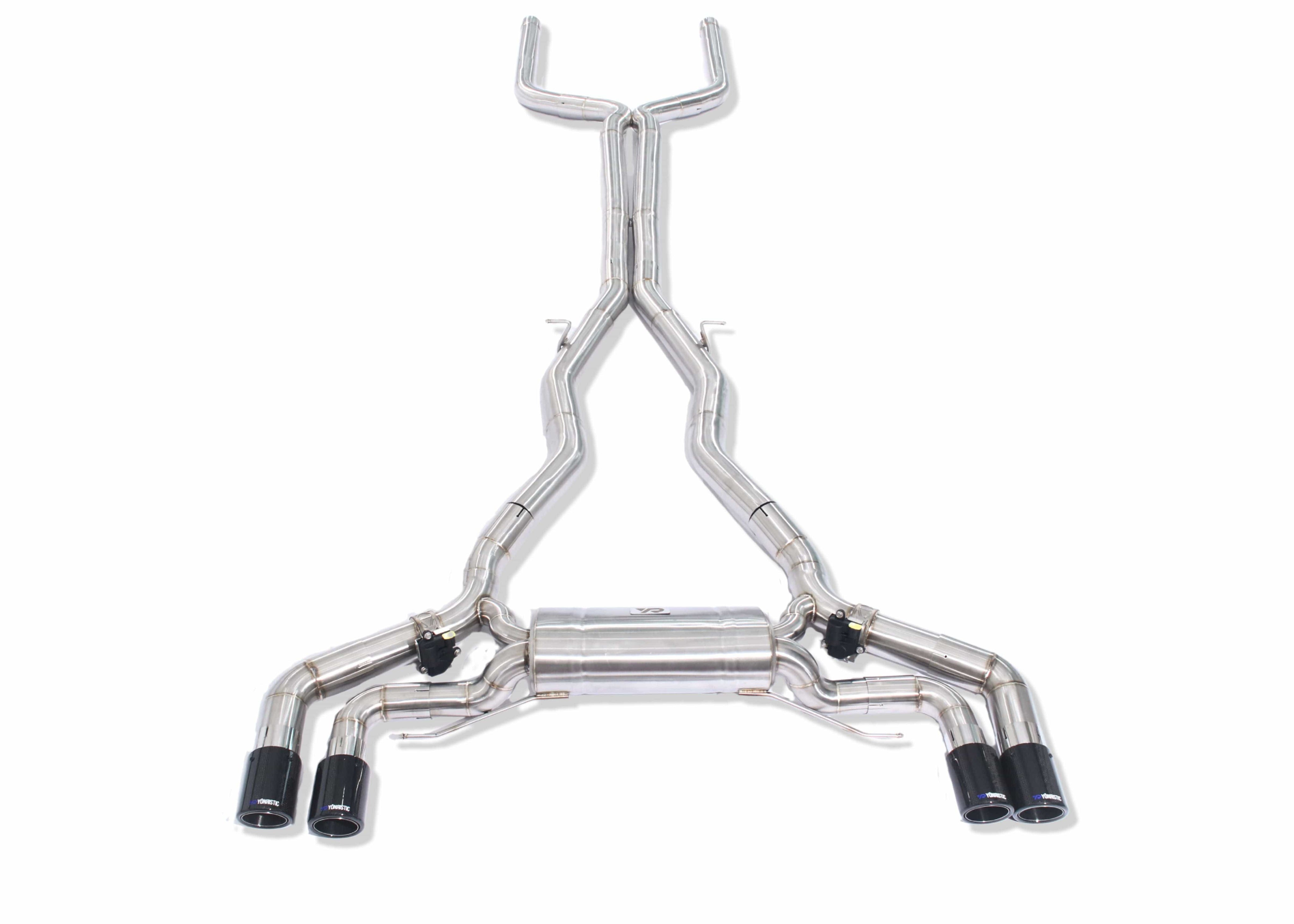 Yonristic Performance Exhaust BMW F90 M5 Catback Exhaust Valved Performance Xpipe - Yonristic Performance