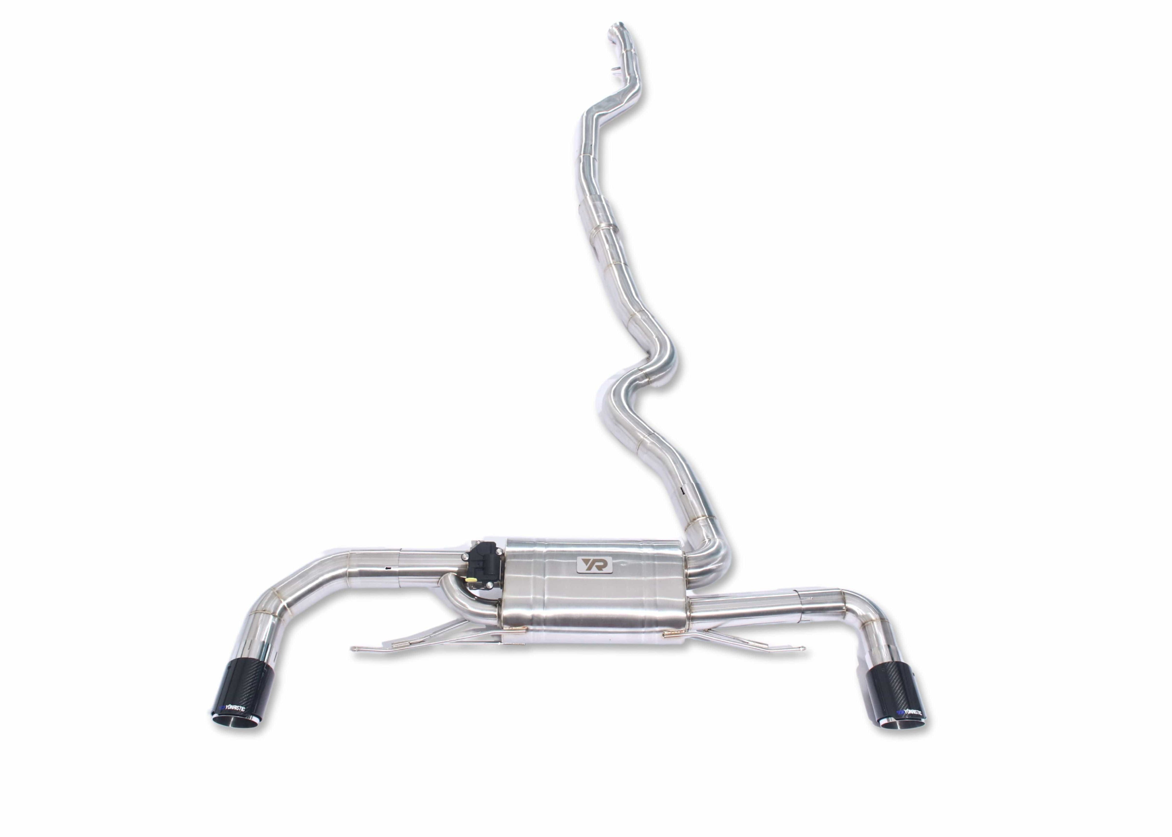 Yonristic Performance Exhaust BMW G2X 330i / 430i - Performance Valved Cat-Back - Yonristic Performance