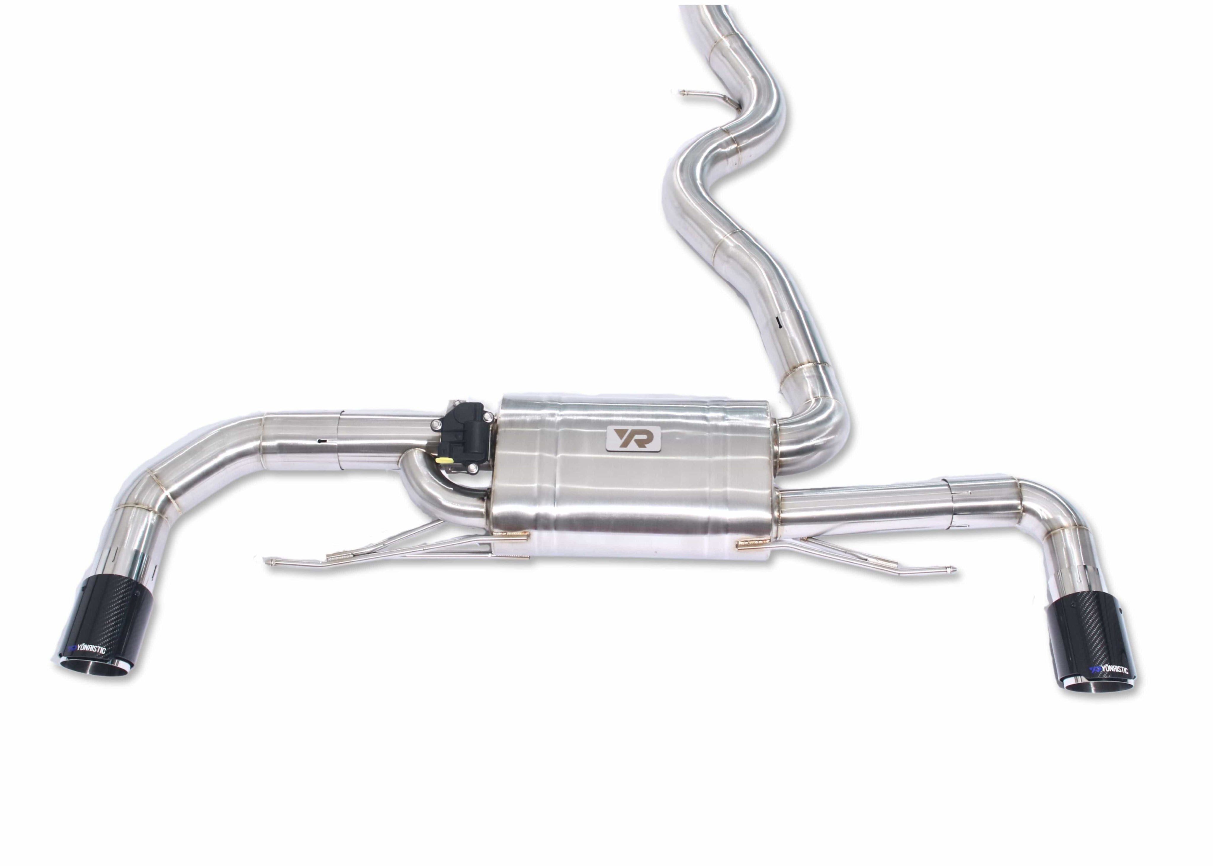 Yonristic Performance Exhaust BMW G2X 330i / 430i - Performance Valved Cat-Back - Yonristic Performance