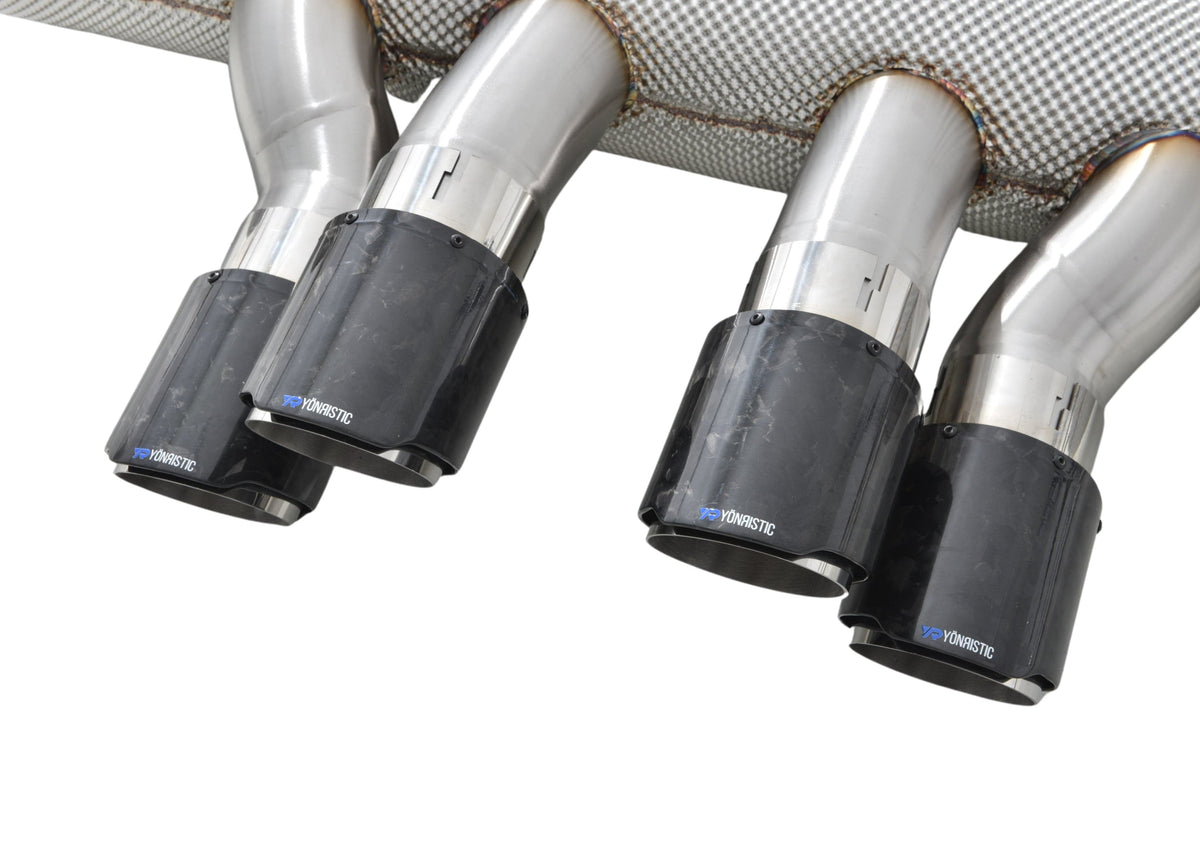 Yonristic Performance Exhaust BMW G8X M3 M4 VANTA Edition Exhaust System Center Quad Exit - Yonristic Performance