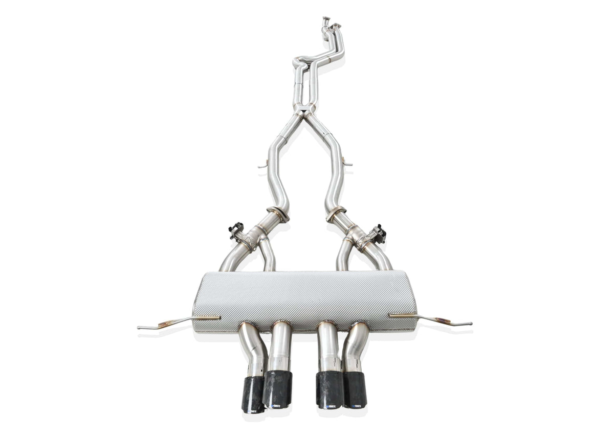 Yonristic Performance Exhaust BMW G8X M3 M4 VANTA Edition Exhaust System Center Quad Exit - Yonristic Performance