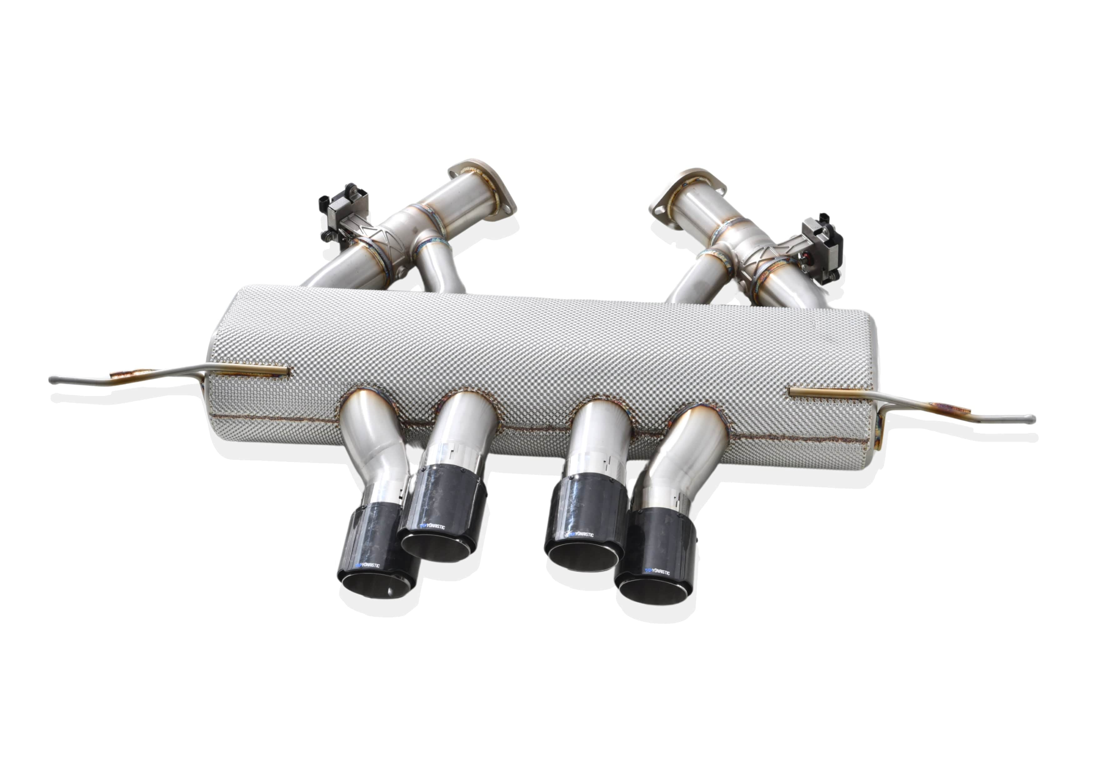 Yonristic Performance Exhaust BMW G8X M3 M4 VANTA Edition Exhaust System Center Quad Exit - Yonristic Performance