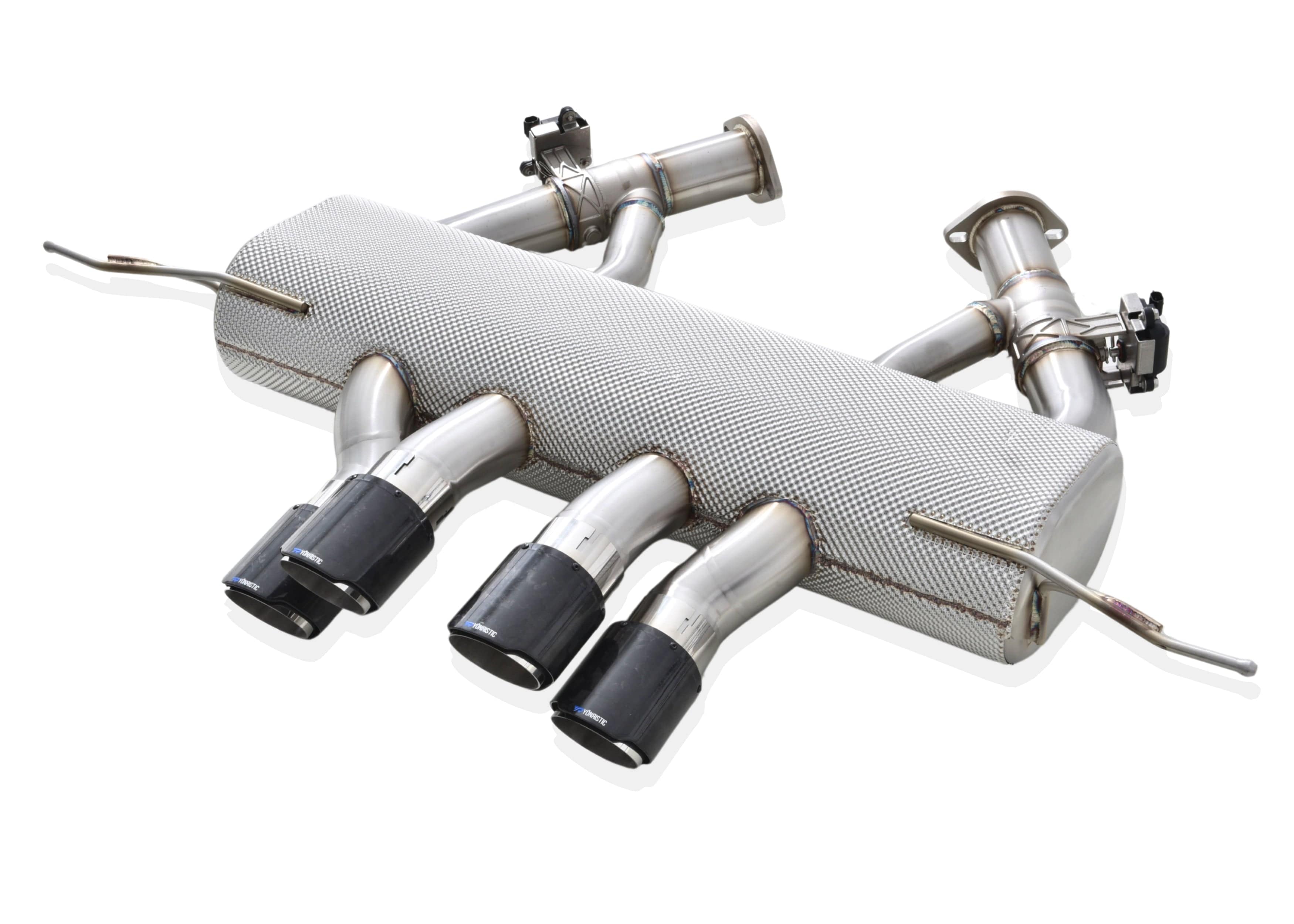 Yonristic Performance Exhaust BMW G8X M3 M4 VANTA Edition Exhaust System Center Quad Exit - Yonristic Performance