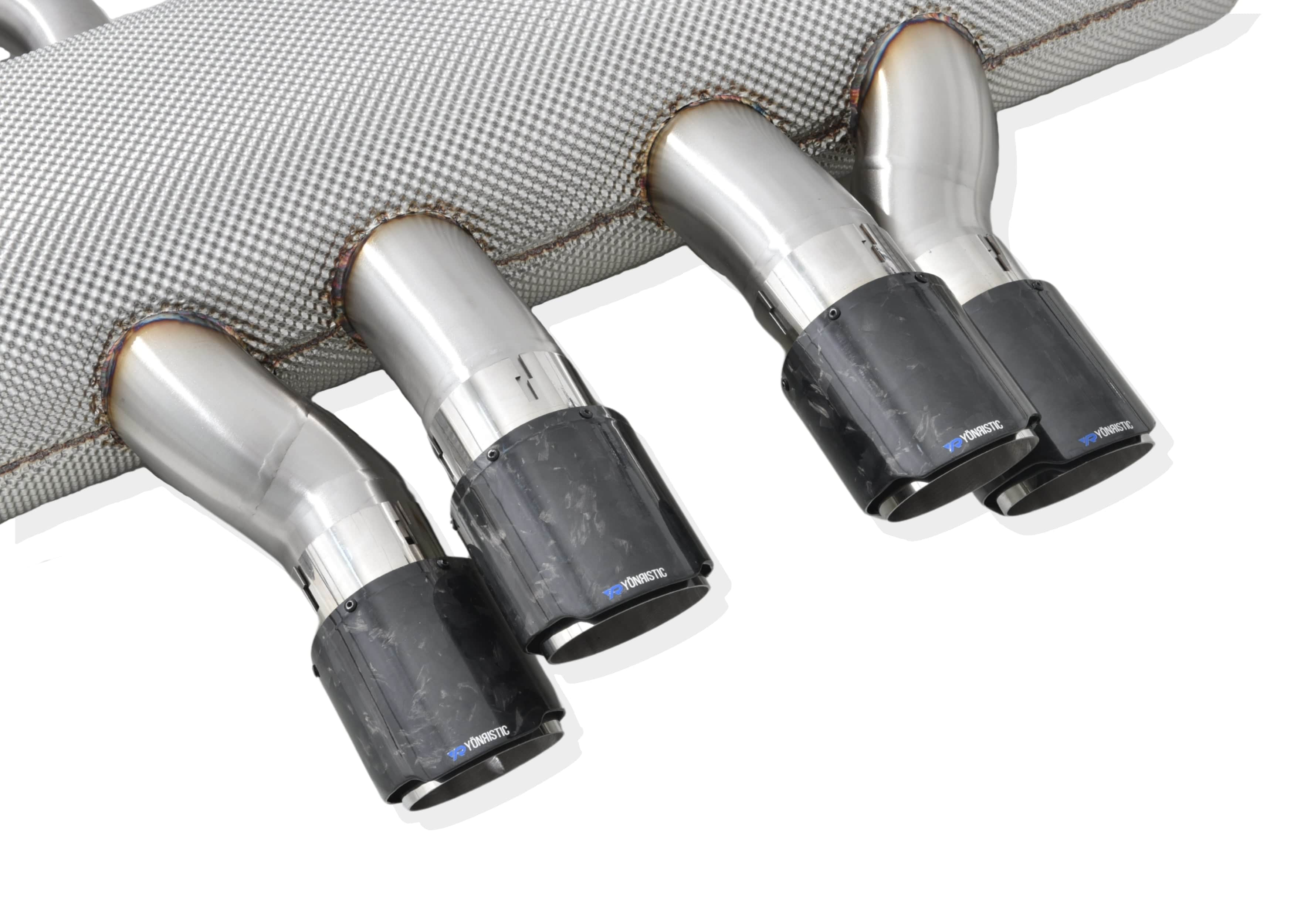 Yonristic Performance Exhaust BMW G8X M3 M4 VANTA Edition Exhaust System Center Quad Exit - Yonristic Performance