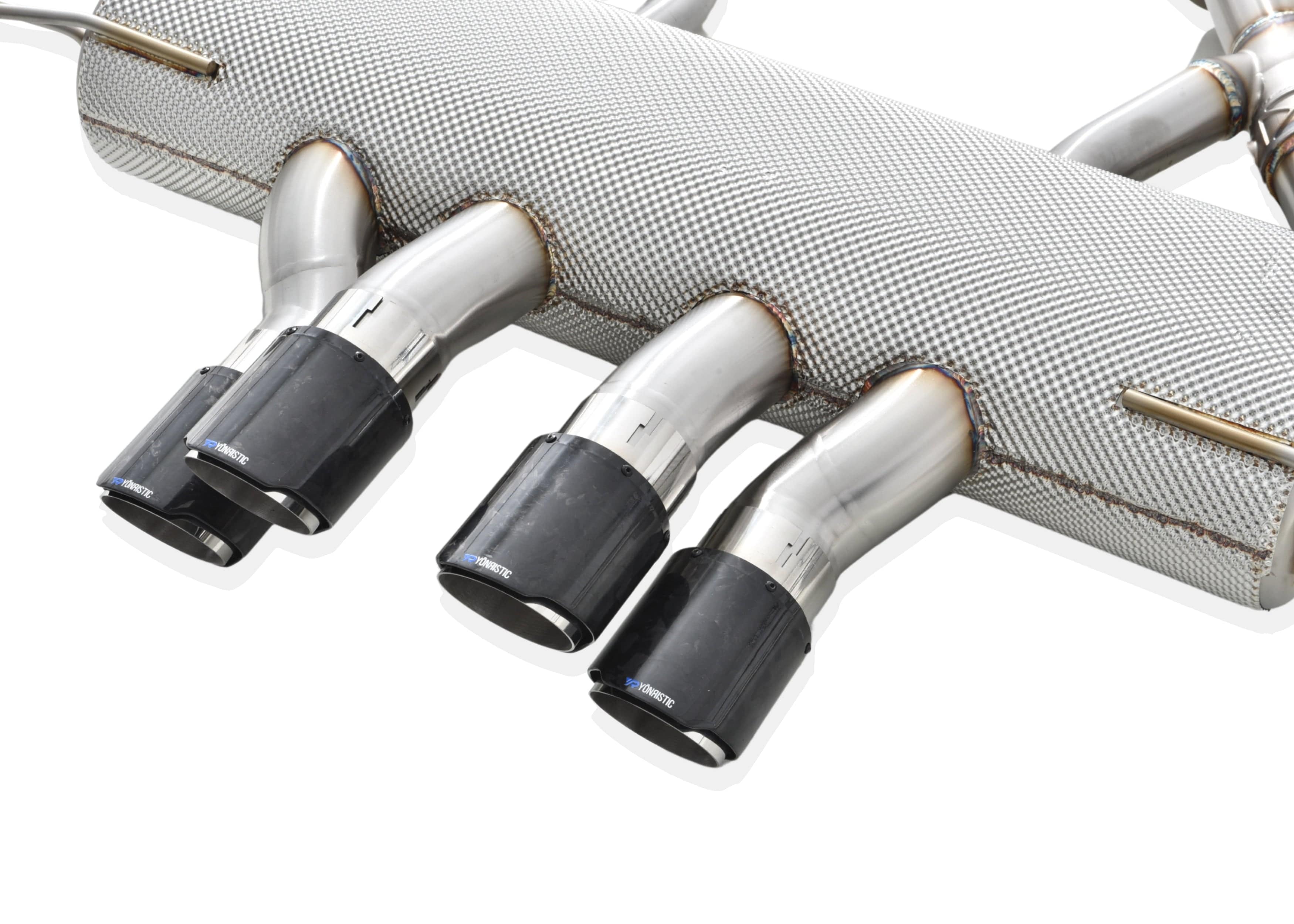 Yonristic Performance Exhaust BMW G8X M3 M4 VANTA Edition Exhaust System Center Quad Exit - Yonristic Performance