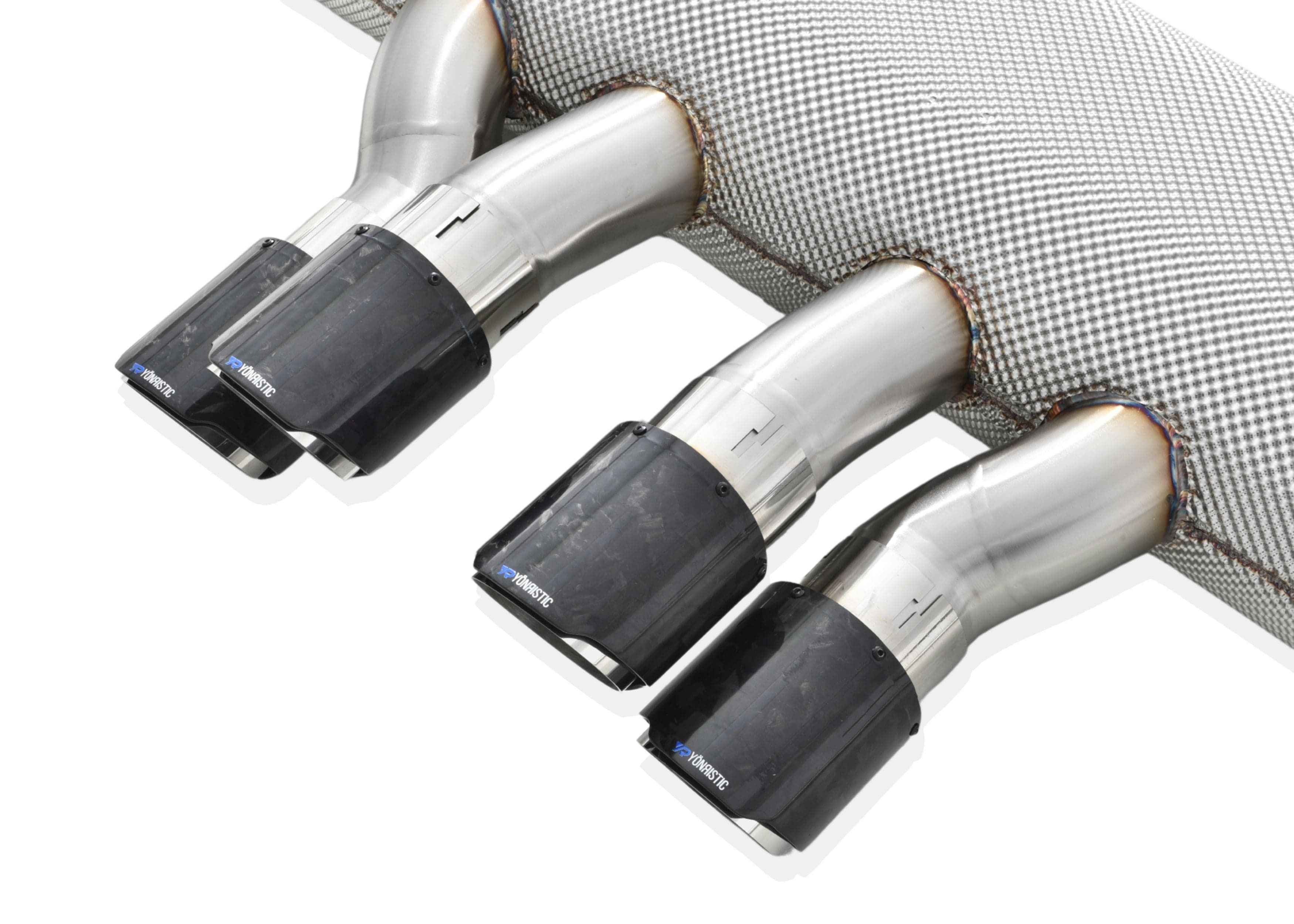 Yonristic Performance Exhaust BMW G8X M3 M4 VANTA Edition Exhaust System Center Quad Exit - Yonristic Performance