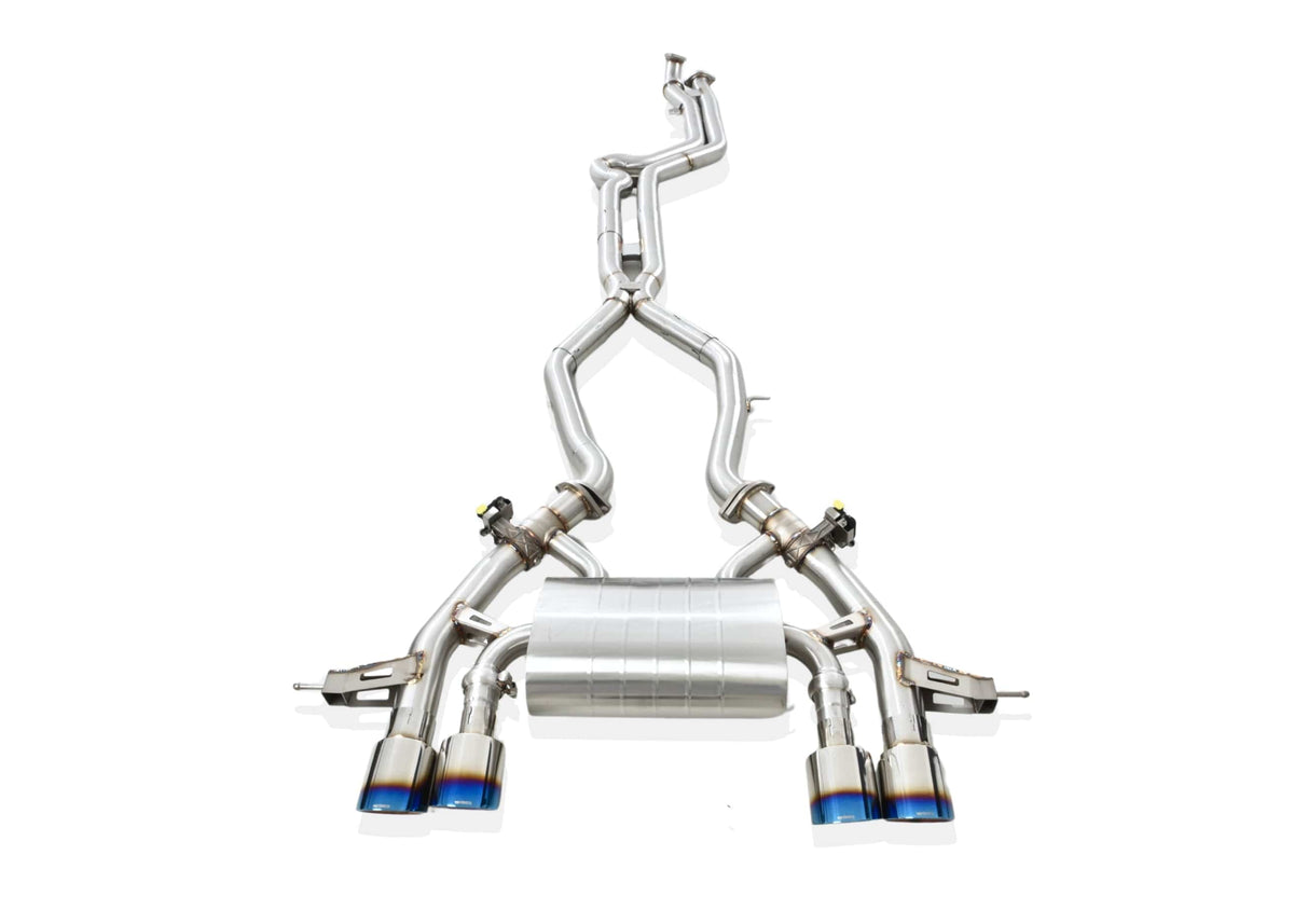 Yonristic Performance Exhaust Full Catback System / T304 Stainless Steel / (4) Burnt BMW G87 M2 VANTA Edition Exhaust System - Yonristic Performance