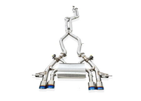 Yonristic Performance Exhaust Full Catback System / T304 Stainless Steel / (4) Burnt BMW G87 M2 VANTA Edition Exhaust System - Yonristic Performance