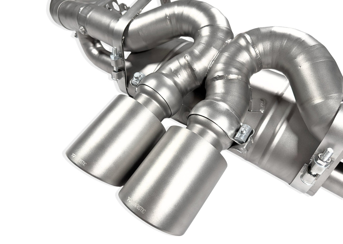 Yonristic Performance Exhaust Porsche 992 GT3 / GT3 RS Titanium Exhaust System VANTA Edition - Yonristic Performance