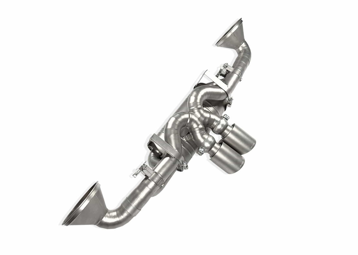 Yonristic Performance Exhaust Porsche 992 GT3 / GT3 RS Titanium Exhaust System VANTA Edition - Yonristic Performance