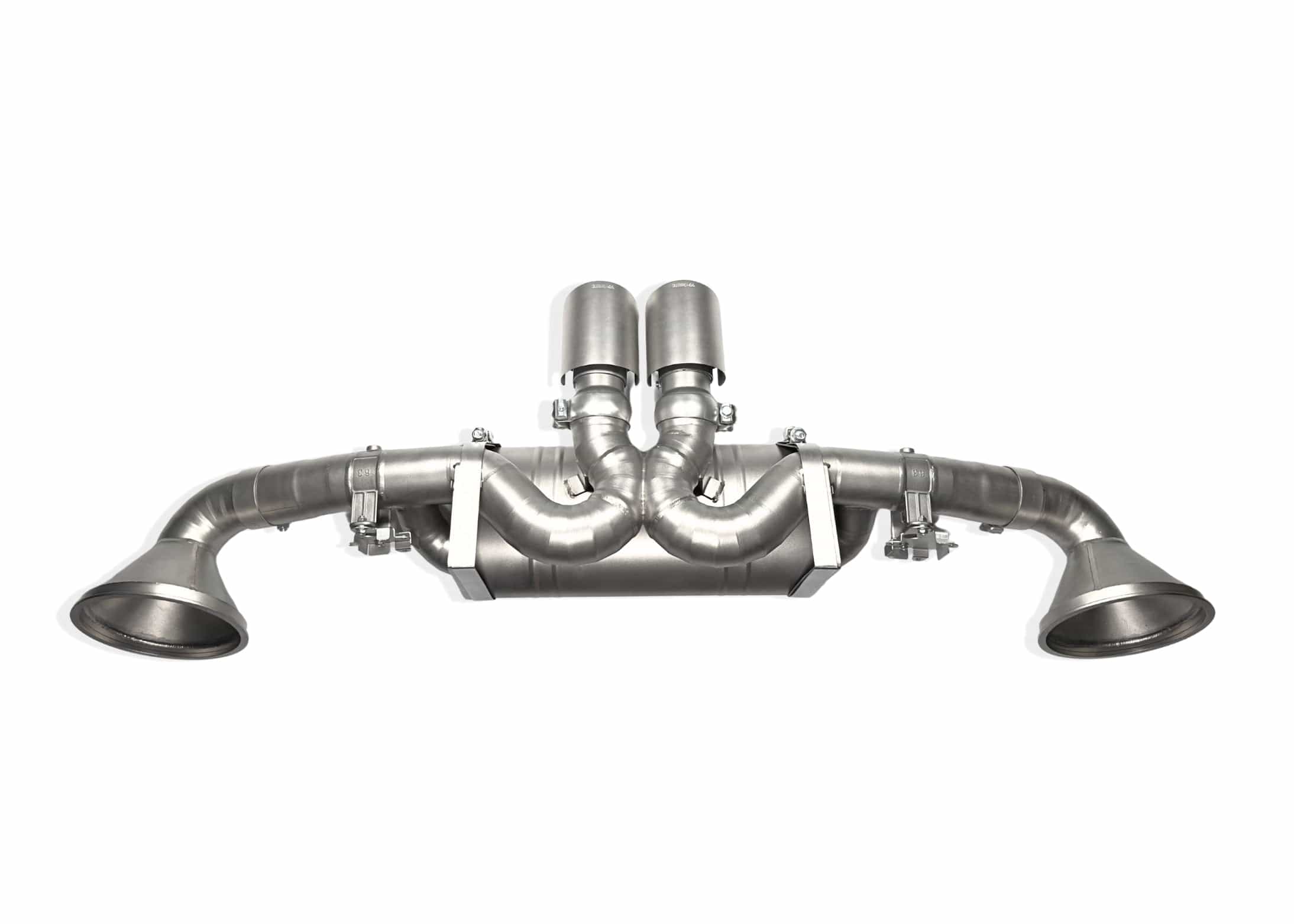 Yonristic Performance Exhaust Porsche 992 GT3 / GT3 RS Titanium Exhaust System VANTA Edition - Yonristic Performance