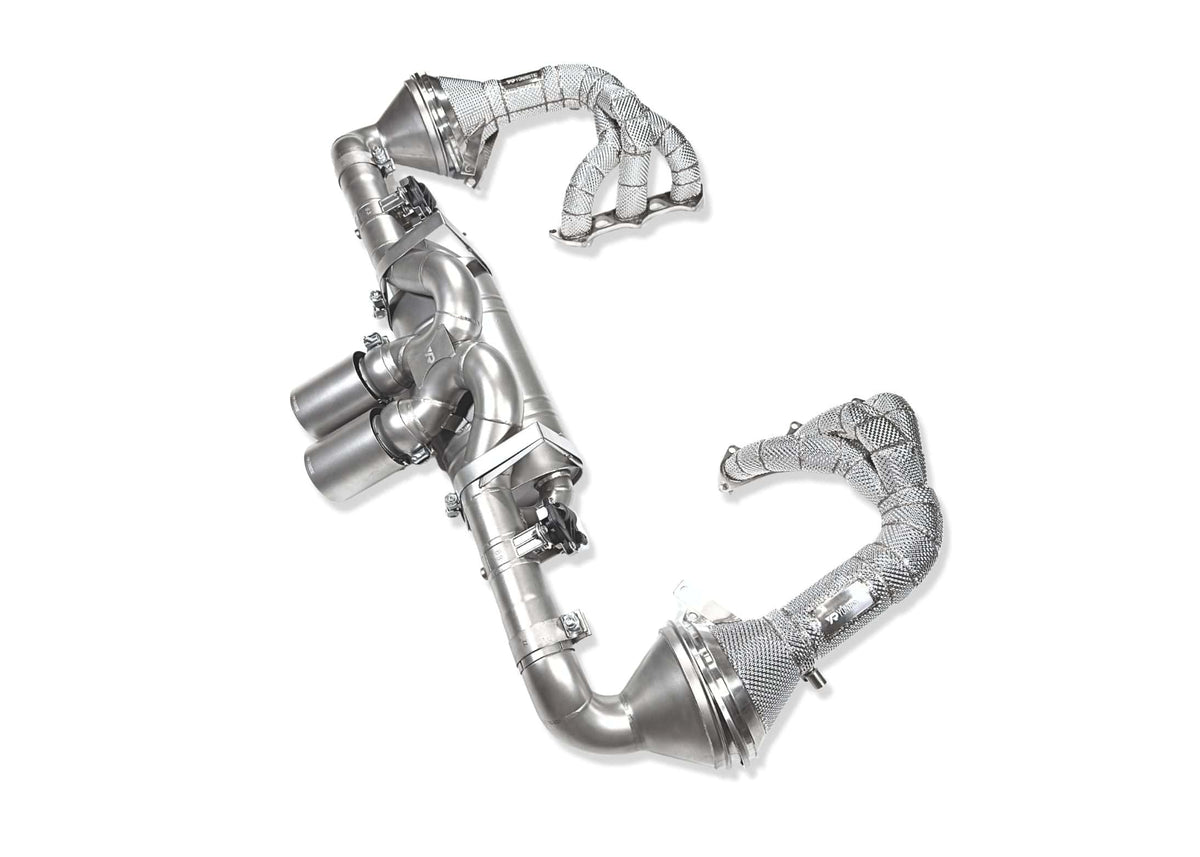 Yonristic Performance Exhaust Porsche 992 GT3 / GT3 RS Titanium Exhaust System VANTA Edition - Yonristic Performance