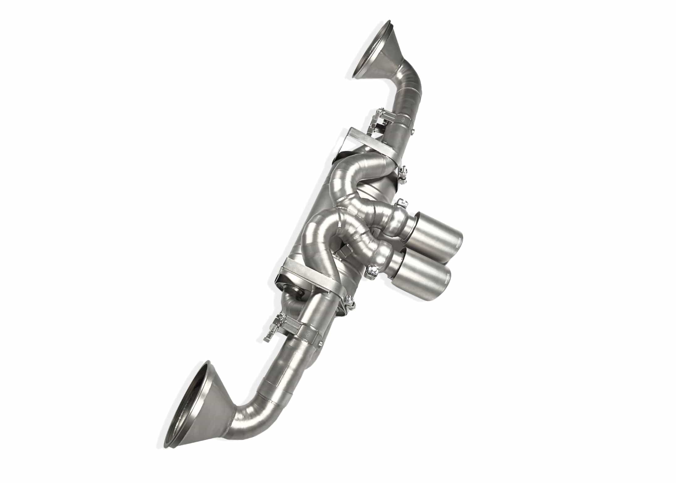 Yonristic Performance Exhaust Porsche 992 GT3 / GT3 RS Titanium Exhaust System VANTA Edition - Yonristic Performance