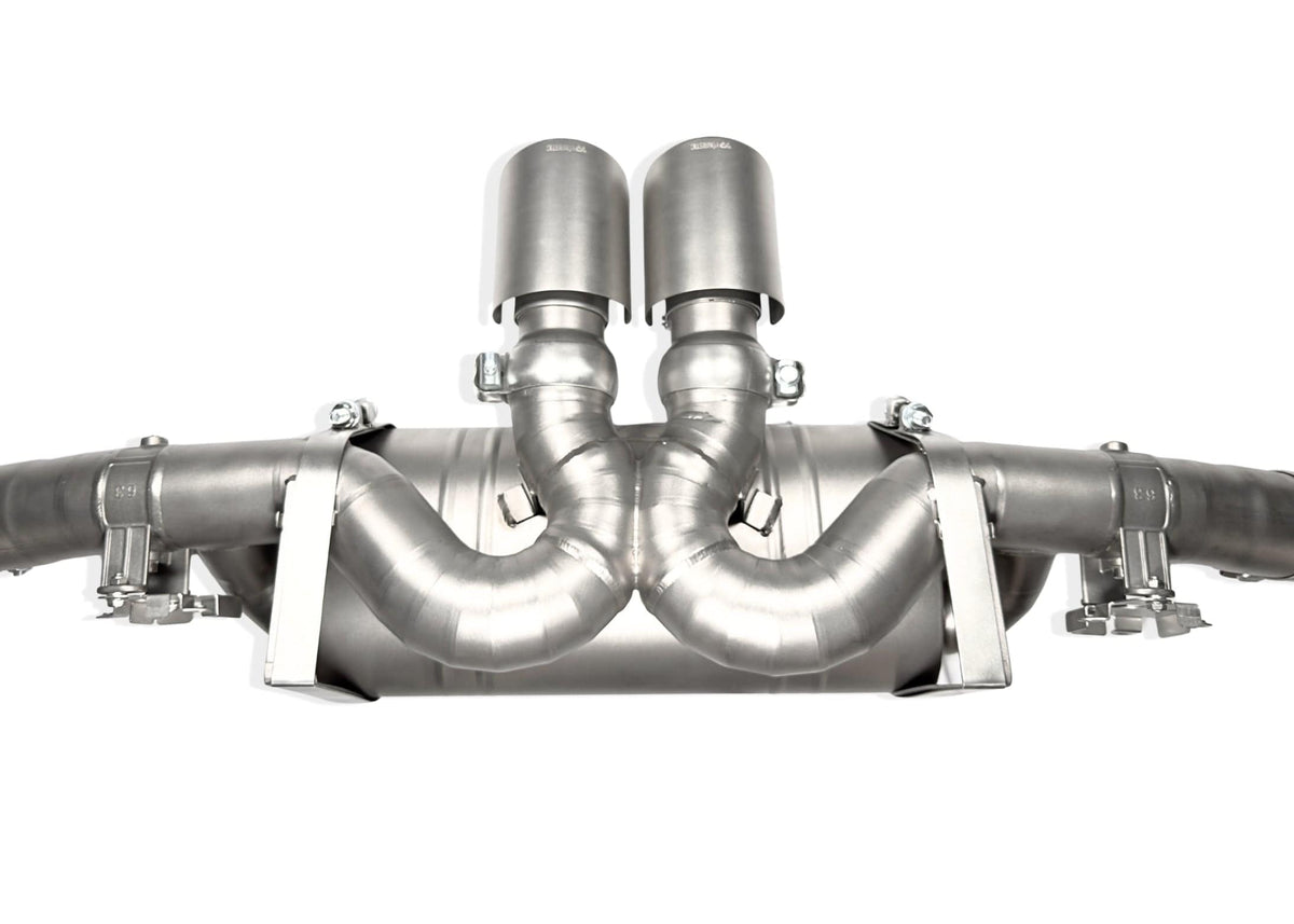 Yonristic Performance Exhaust Porsche 992 GT3 / GT3 RS Titanium Exhaust System VANTA Edition - Yonristic Performance