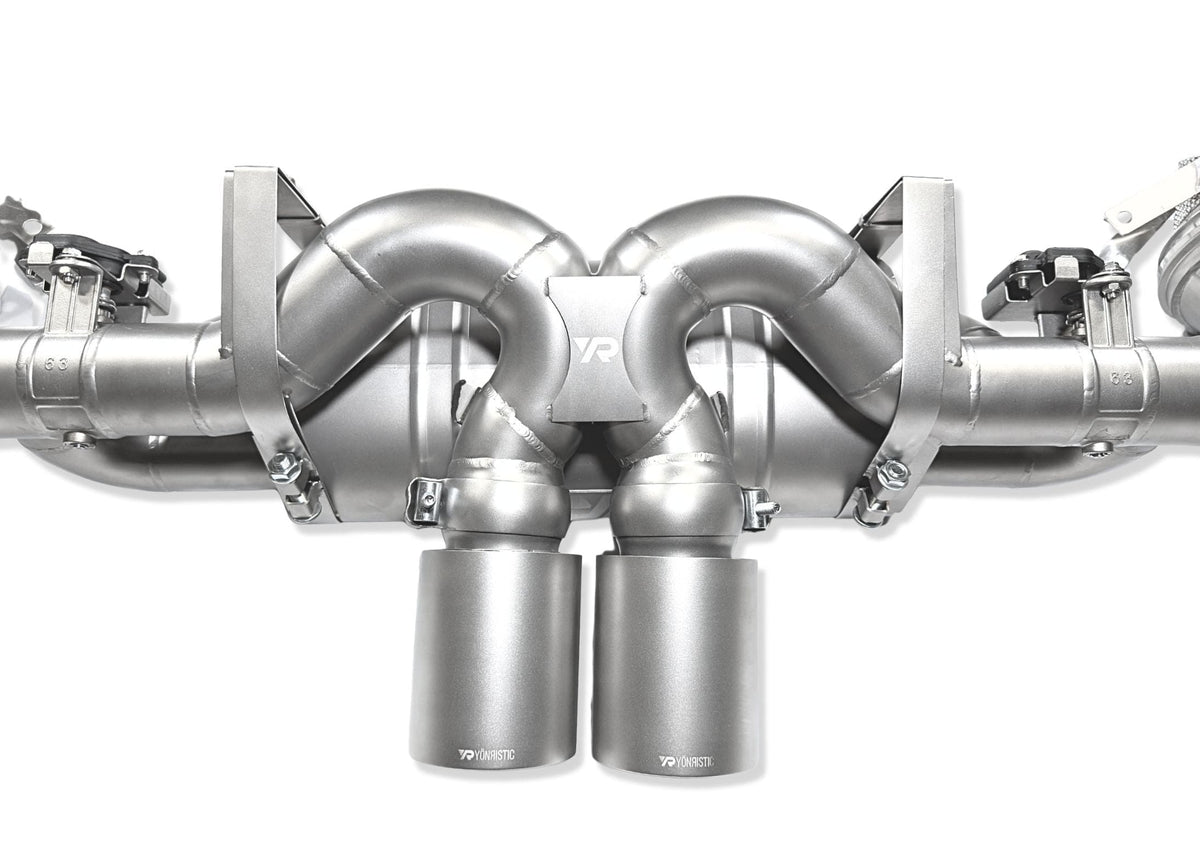 Yonristic Performance Exhaust Porsche 992 GT3 / GT3 RS Titanium Exhaust System VANTA Edition - Yonristic Performance