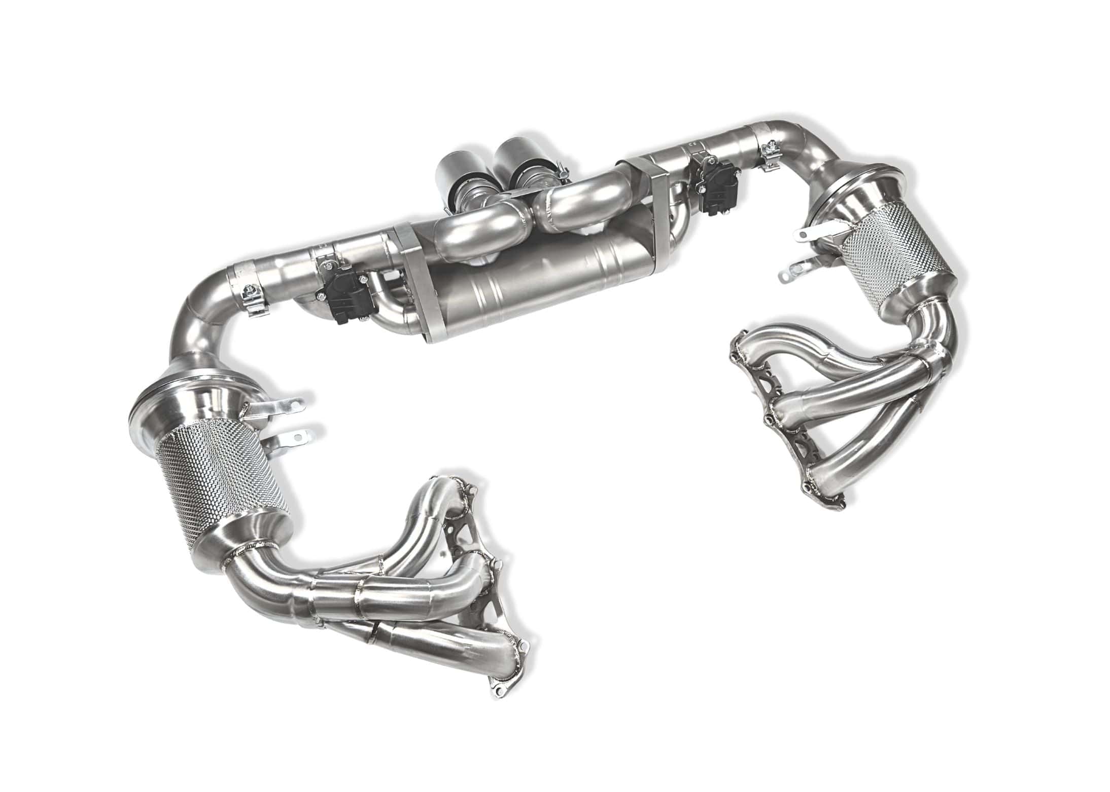 Yonristic Performance Exhaust Porsche 992 GT3 / GT3 RS Titanium Exhaust System VANTA Edition - Yonristic Performance