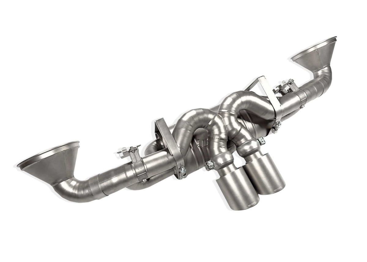 Yonristic Performance Exhaust Porsche 992 GT3 / GT3 RS Titanium Exhaust System VANTA Edition - Yonristic Performance