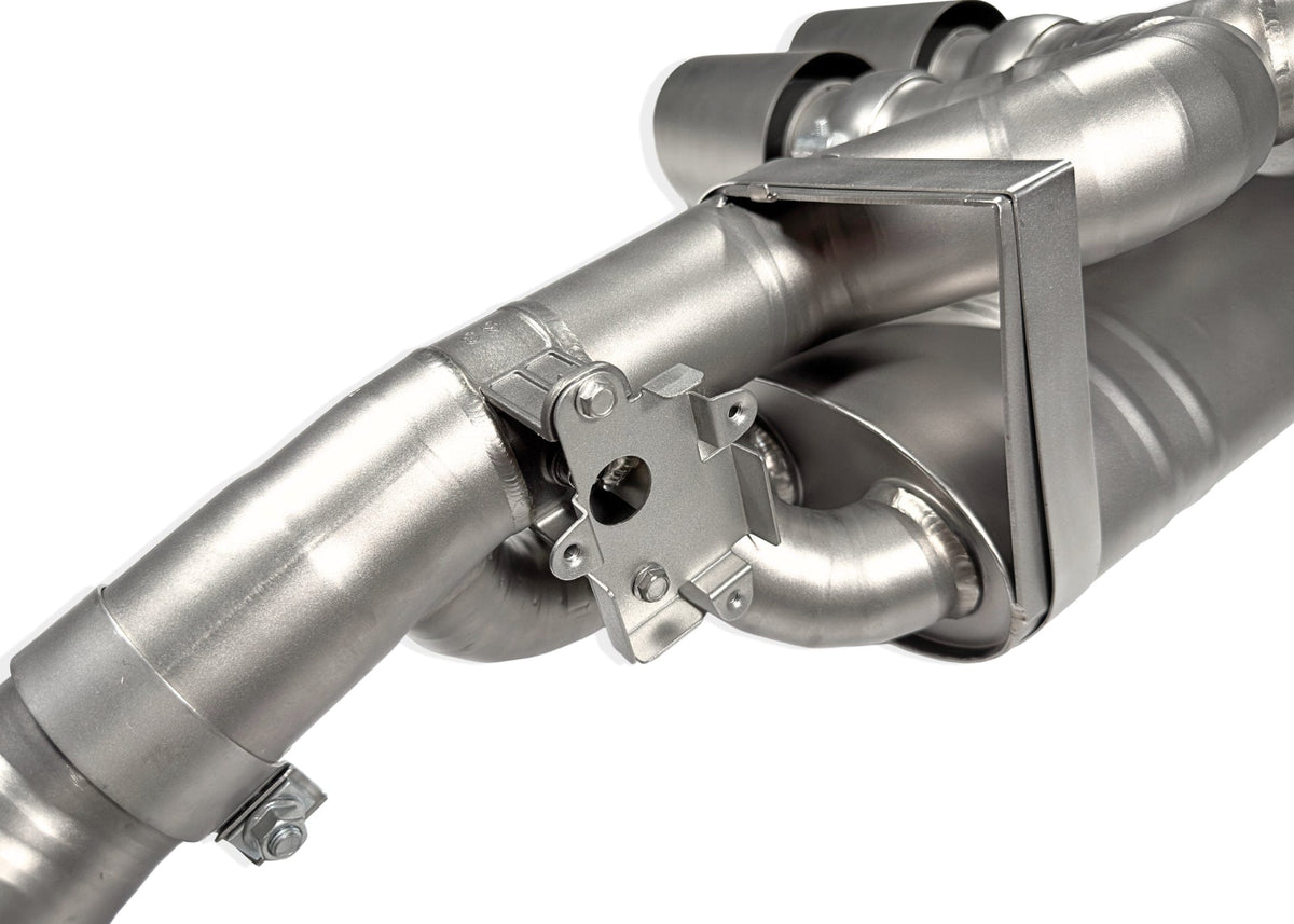 Yonristic Performance Exhaust Porsche 992 GT3 / GT3 RS Titanium Exhaust System VANTA Edition - Yonristic Performance