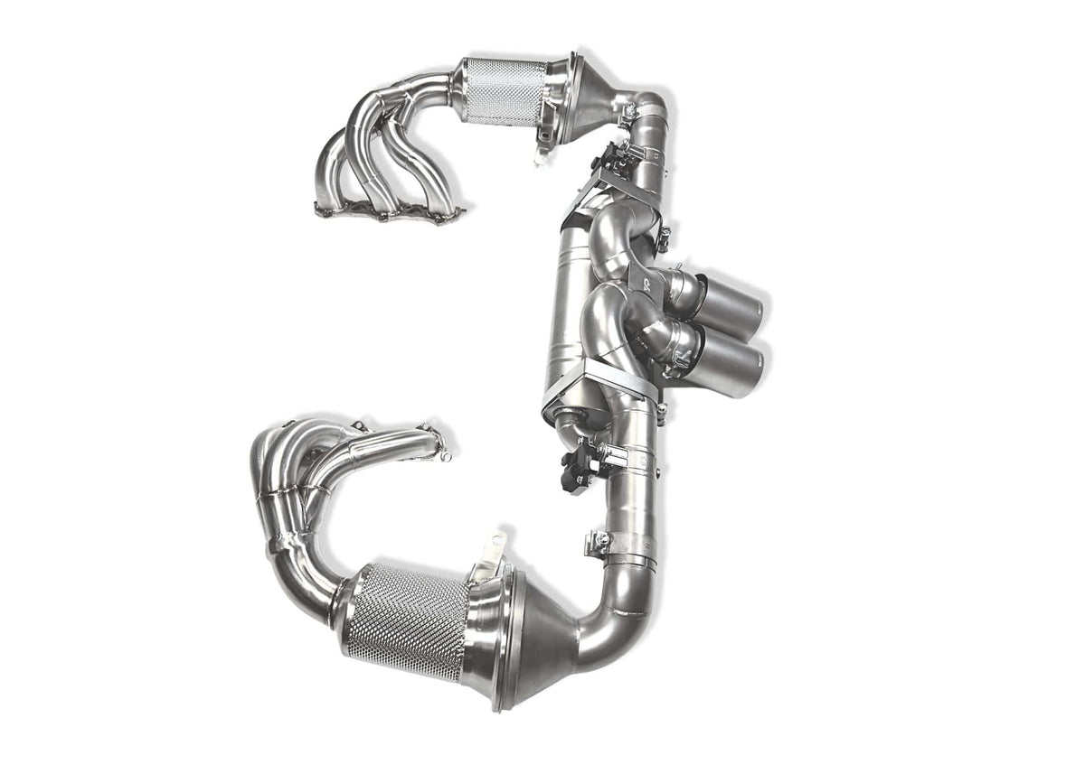 Yonristic Performance Exhaust Porsche 992 GT3 / GT3 RS Titanium Exhaust System VANTA Edition - Yonristic Performance
