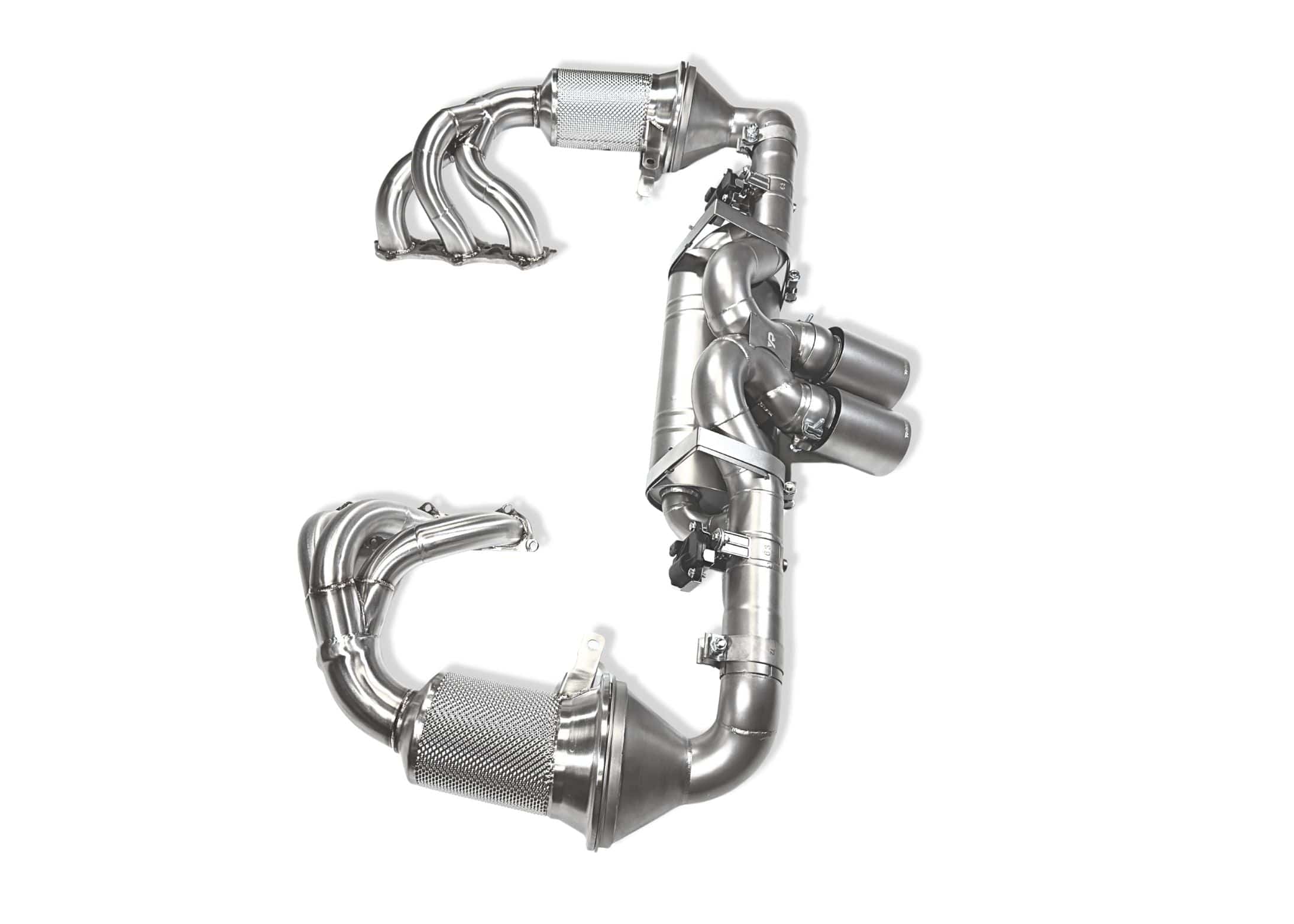 Yonristic Performance Exhaust Porsche 992 GT3 / GT3 RS Titanium Exhaust System VANTA Edition - Yonristic Performance