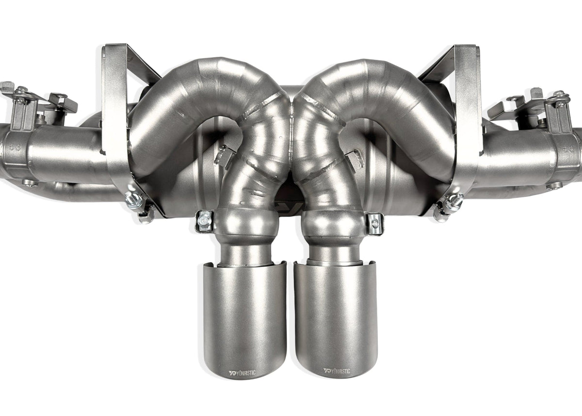 Yonristic Performance Exhaust Porsche 992 GT3 / GT3 RS Titanium Exhaust System VANTA Edition - Yonristic Performance