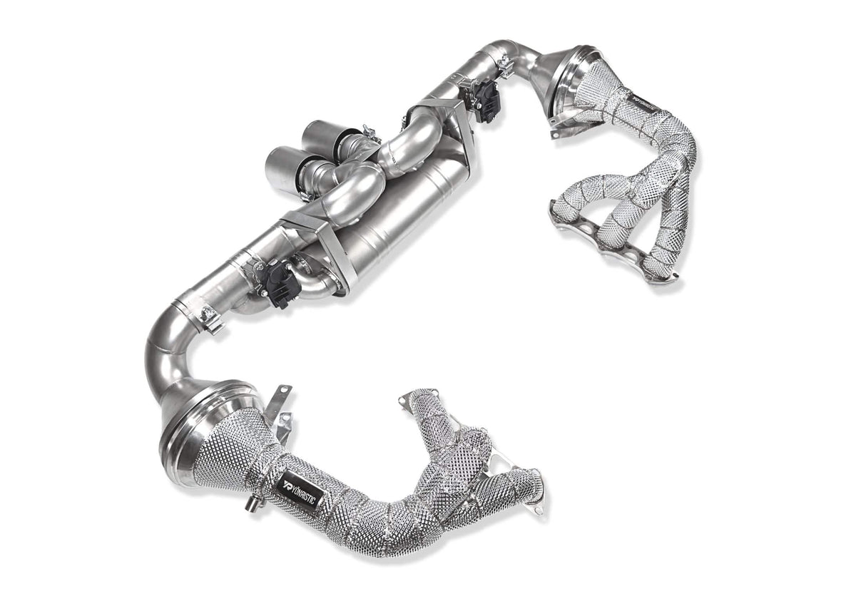 Yonristic Performance Exhaust Porsche 992 GT3 / GT3 RS Titanium Exhaust System VANTA Edition - Yonristic Performance