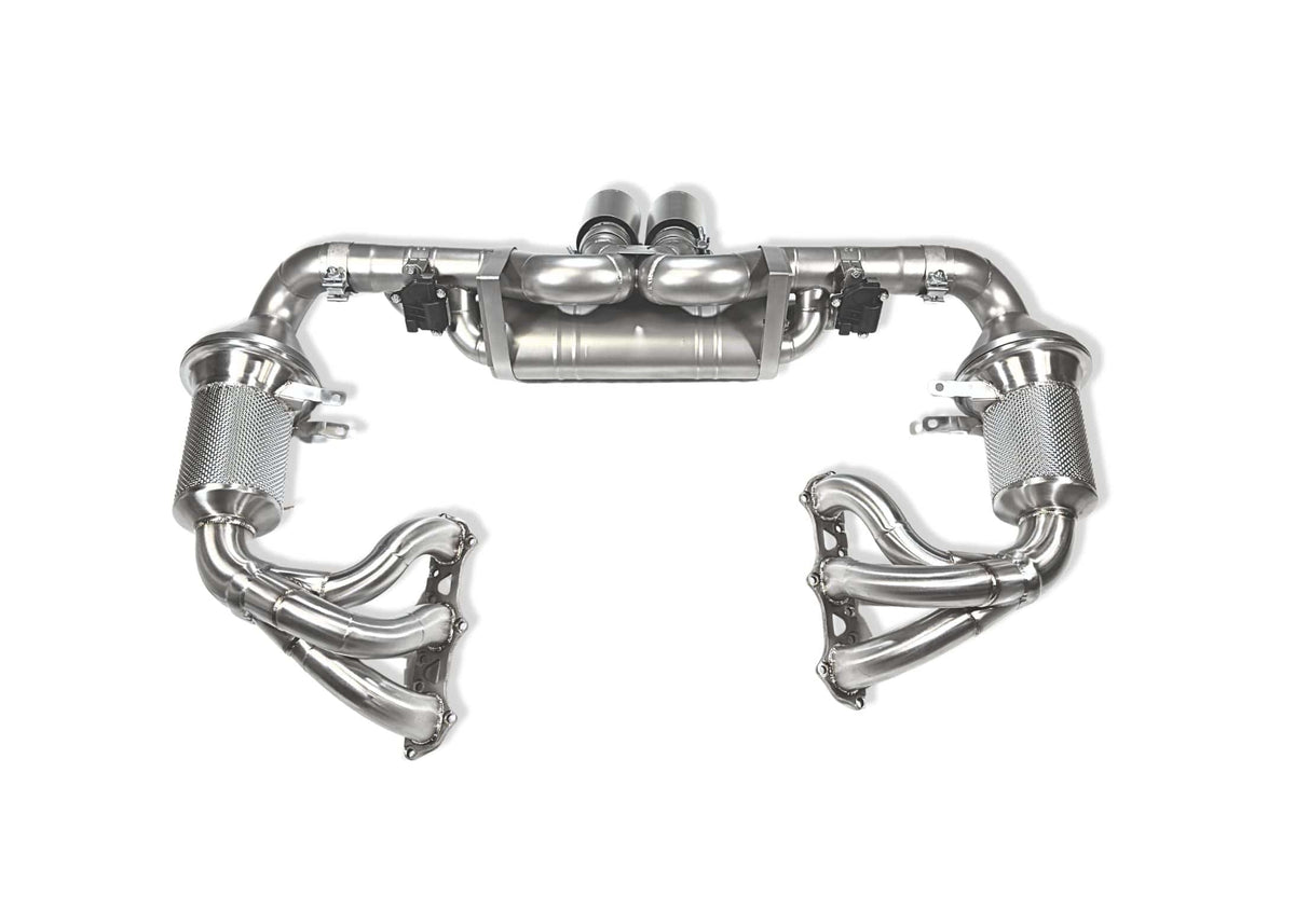 Yonristic Performance Exhaust Porsche 992 GT3 / GT3 RS Titanium Exhaust System VANTA Edition - Yonristic Performance